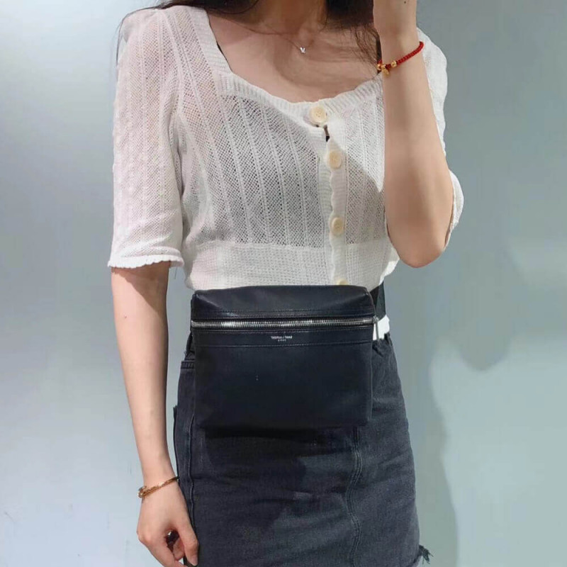 Replica Saint Laurent Ysl City Camera Bag In Matte Leather 634717