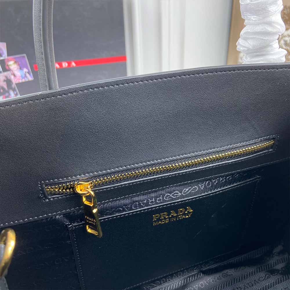 Replica Prada Medium Saffiano Leather Monochrome Bag 1Ba155(66158)