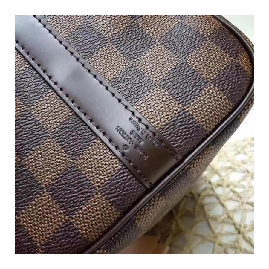 Replica Louis Vuitton Damier Ebene Canvas Speedy Bandouliere 25 N41368