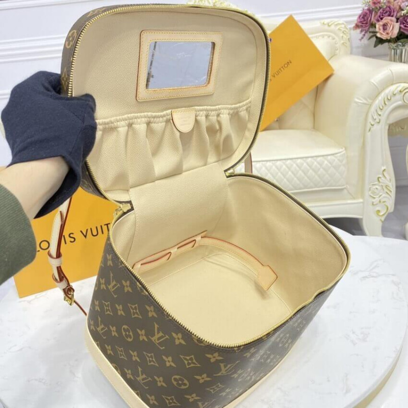 Replica Louis Vuitton Monogram Canvas Nice Cosmetic M47280