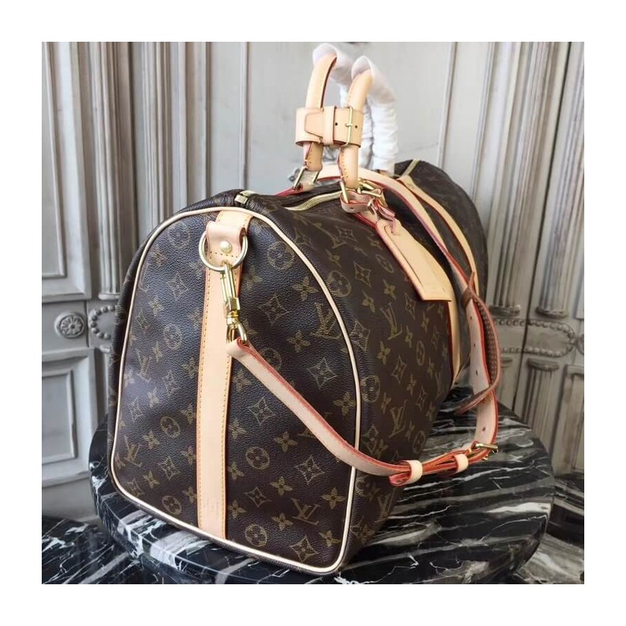 Replica Louis Vuitton Monogram Canvas Keepall Bandouliere 50 M41416