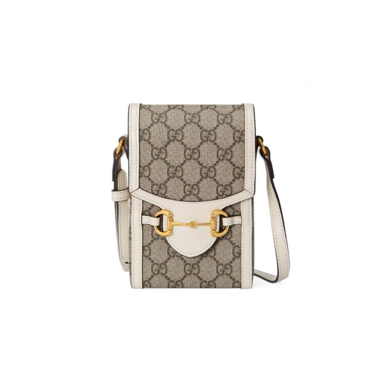 Replica Gucci Gg Supreme Horsebit 1955 Mini Bag 625615