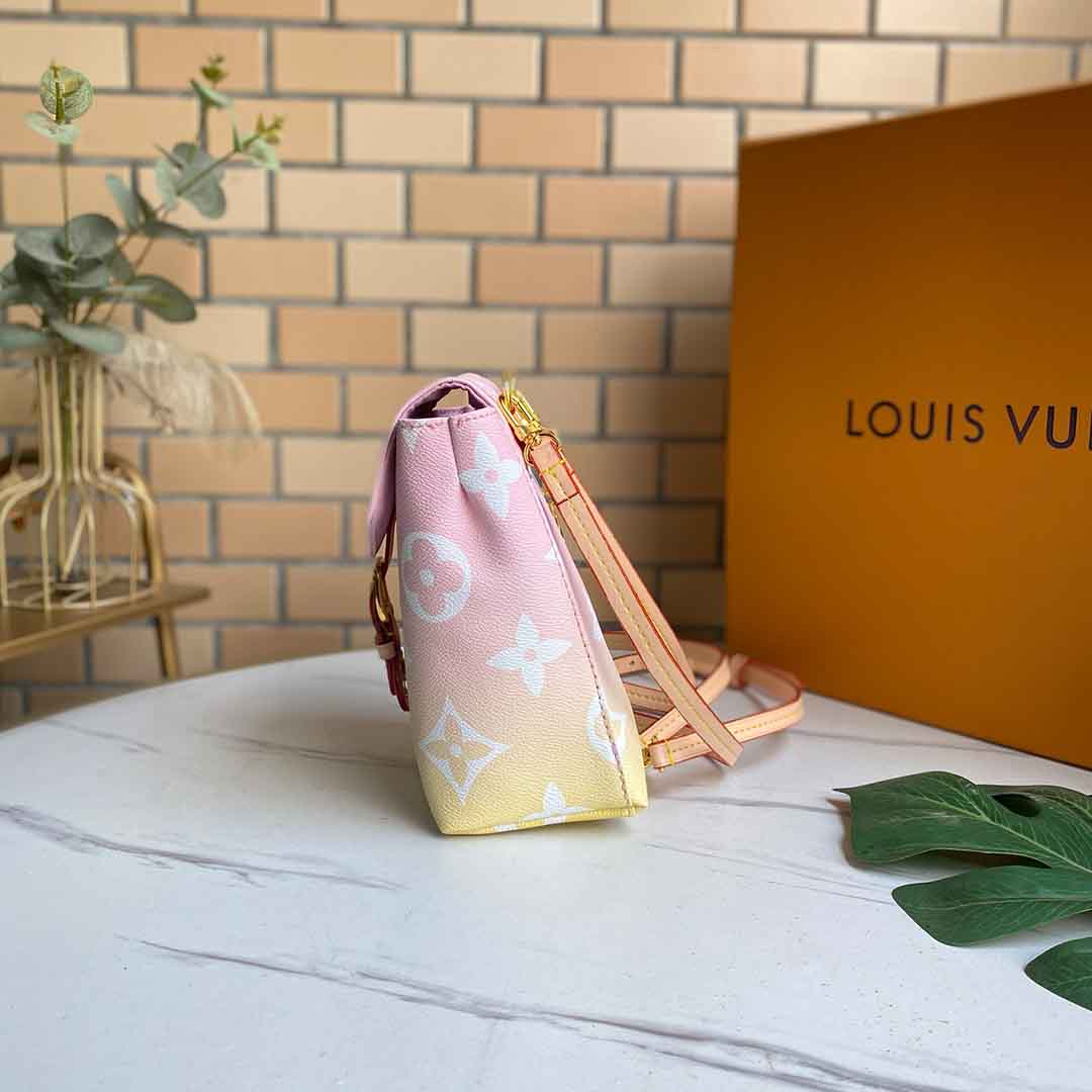 Replica Louis Vuitton Tiny Backpack M45764 Pink/Blue