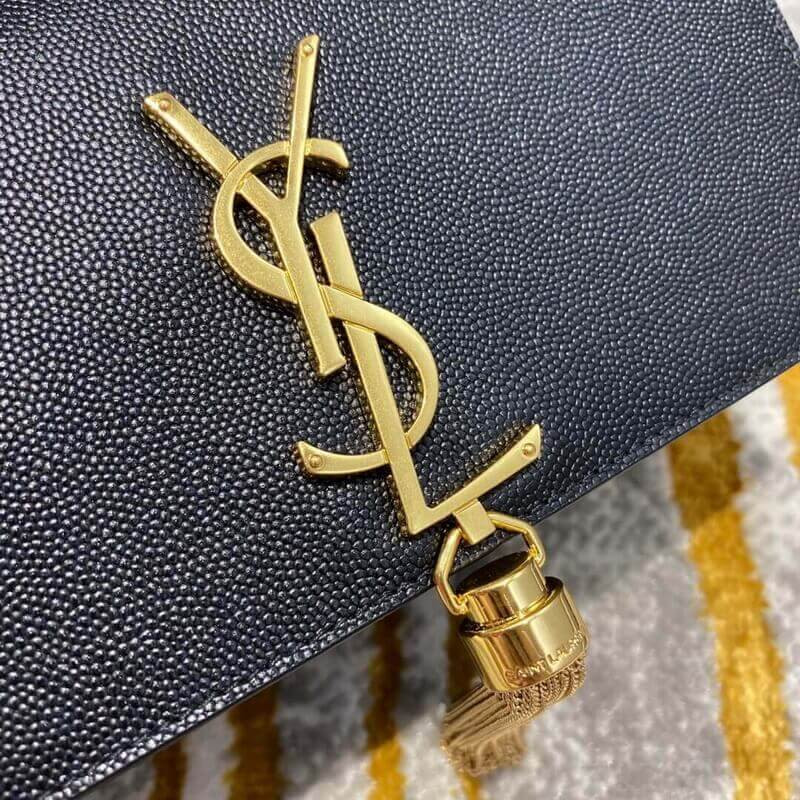 Replica Ysl Saint Laurent Kate Small With Tassel In Grain Leather 474366
