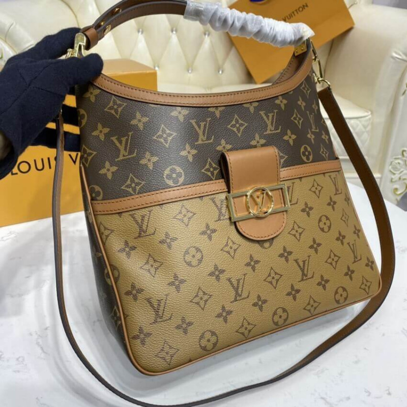 Replica Louis Vuitton Hobo Dauphine Mm M45195