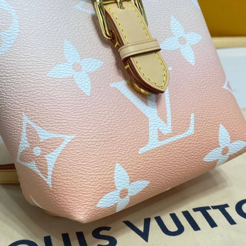 Replica Louis Vuitton Tiny Mini Backpack M45764 Mist Gray