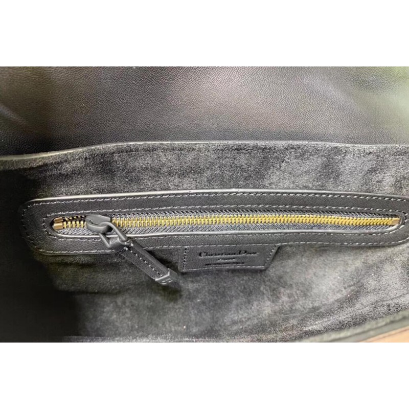 Replica Christian Dior Embroidered Flowers Saddle Bag M0446