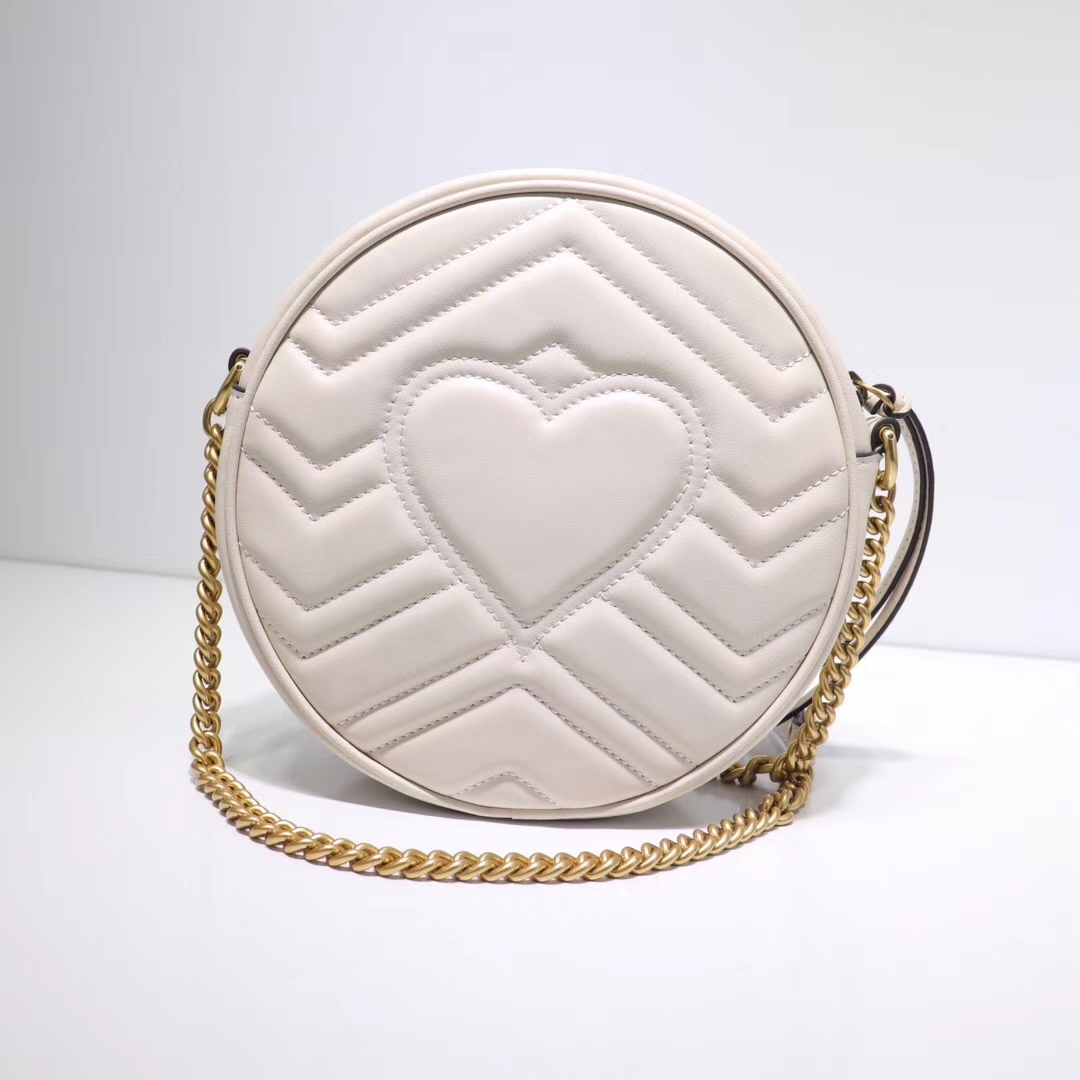 Replica Gucci Marmont Mini Round Shoulder Bag