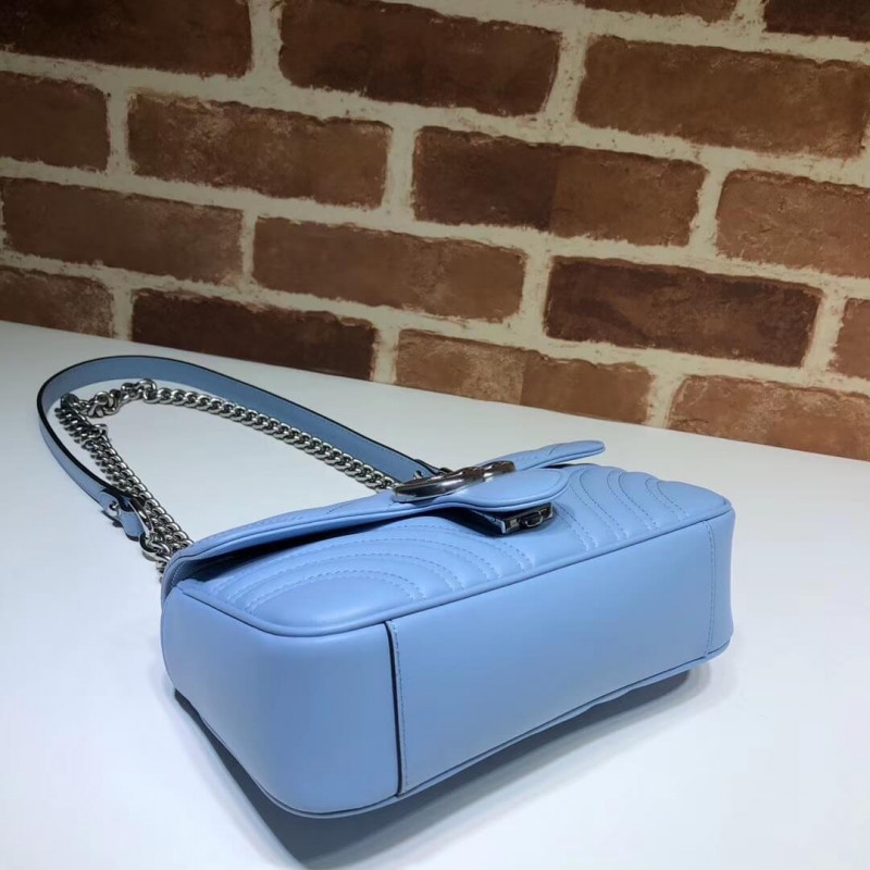 Replica Gucci Gg Marmont Matelasse Chevron Leather Mini Bag 446744