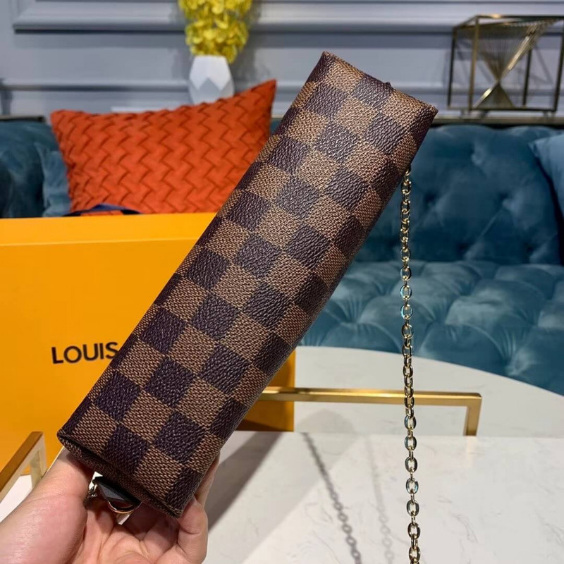 Replica Louis Vuitton Damier Ebene Cosmetic Pouch Gm M47353