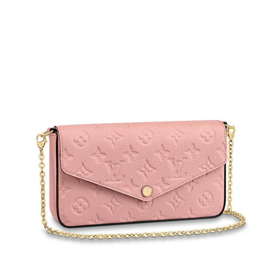 Replica Louis Vuitton Monogram Empreinte Pochette Felicie M64064