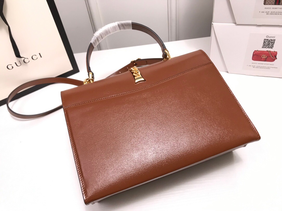Replica Gucci Sylvie 1969 Small Top Handle Bag