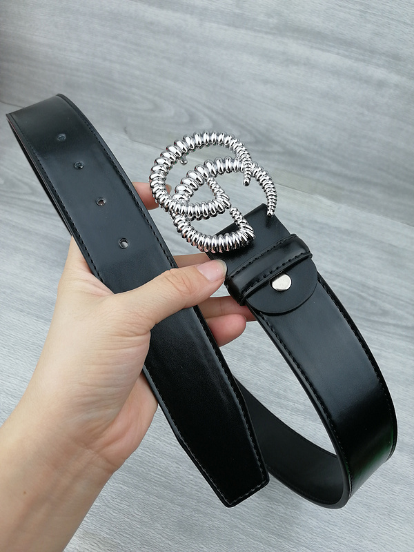 Replica Gucci Belt G139-75 38Mm Silver
