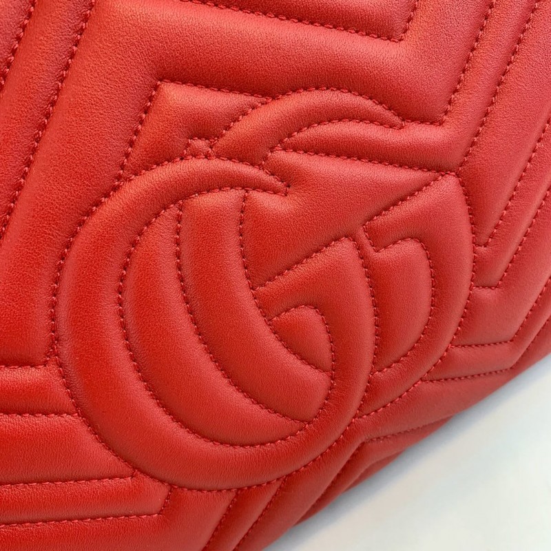 Replica Gucci Gg Marmont Small Matelasse Top Handle Bag 448054