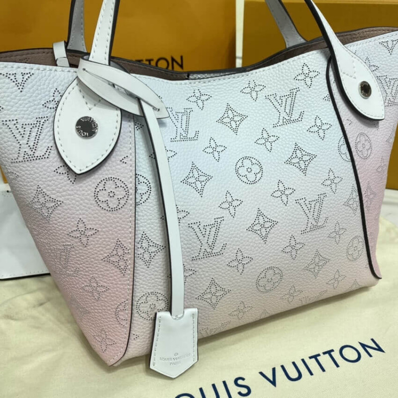 Replica Louis Vuitton Hina Pm Gradient Pink Mahina Leather M57858