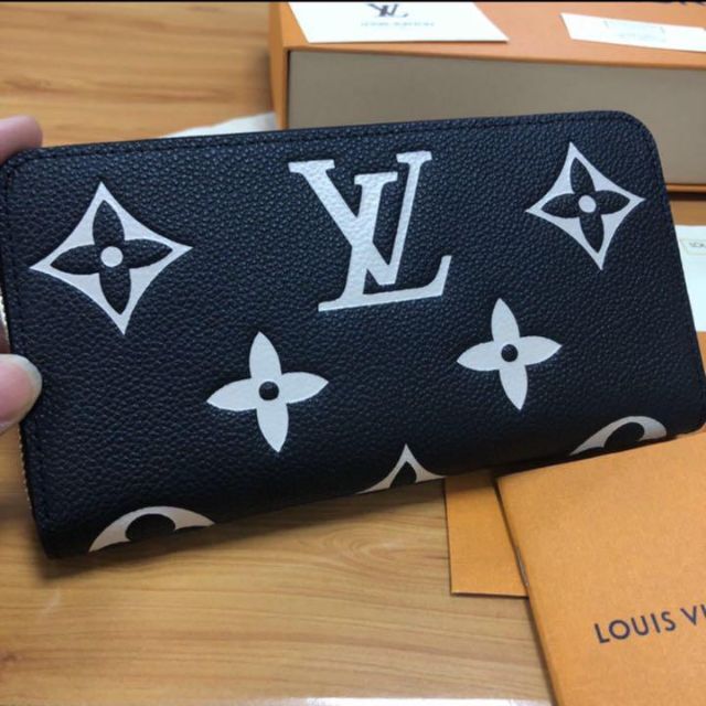 Replica Louis Vuitton Monogram Empreinte Leather Zippy Wallet M80481