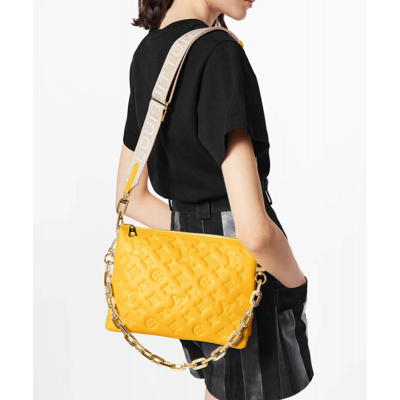 Replica Louis Vuitton Coussin Pm Bag M20378 Yellow