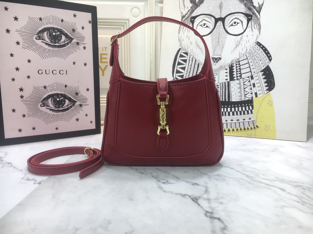 Replica Gucci Jackie 1961 Mini Hobo Bag 637092 Solid