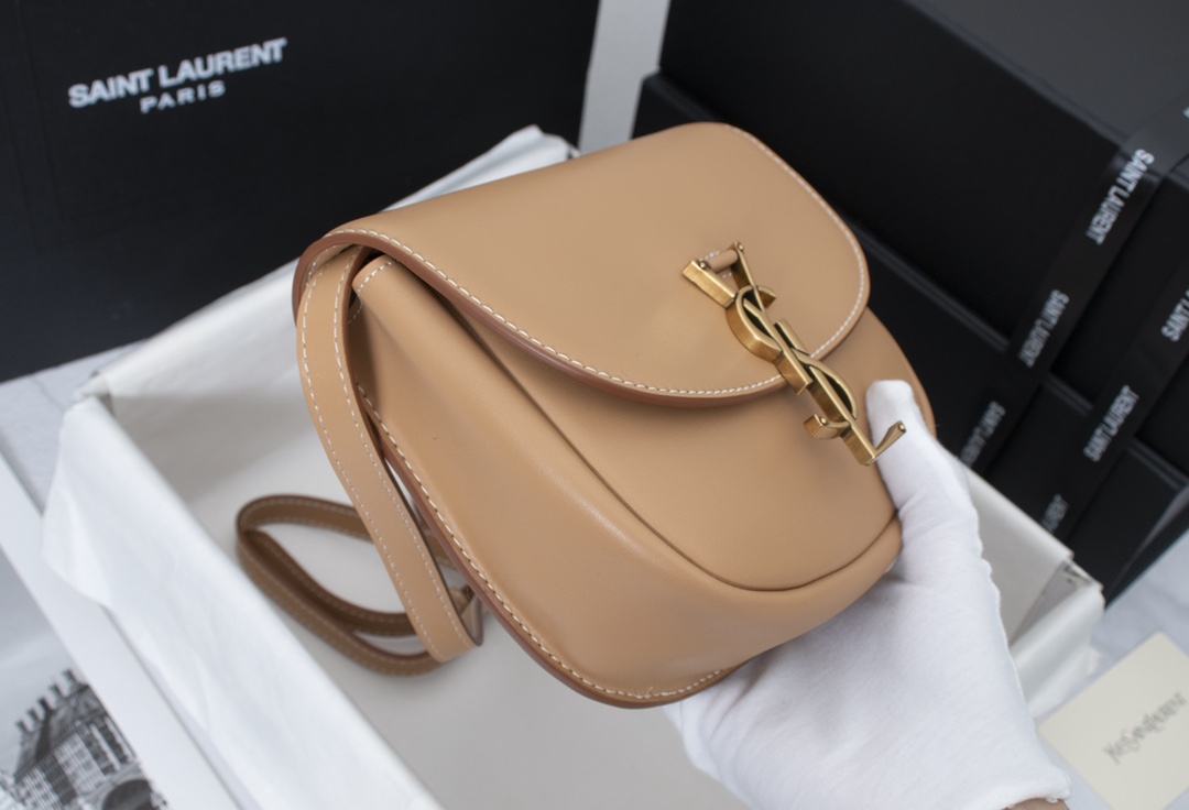 Replica Ysl Kaia Small Satchel In Smooth Leather