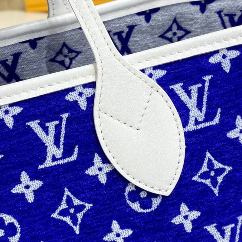 Replica Louis Vuitton Monogram Jacquard Velvet Neverfull Mm M46220
