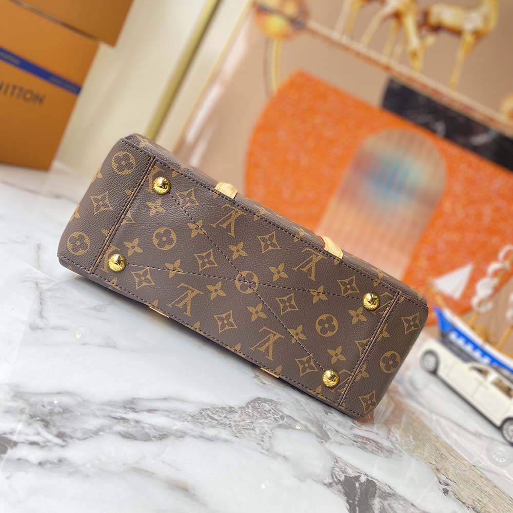 Replica Louis Vuitton Monogram Canvas Soufflot Mm