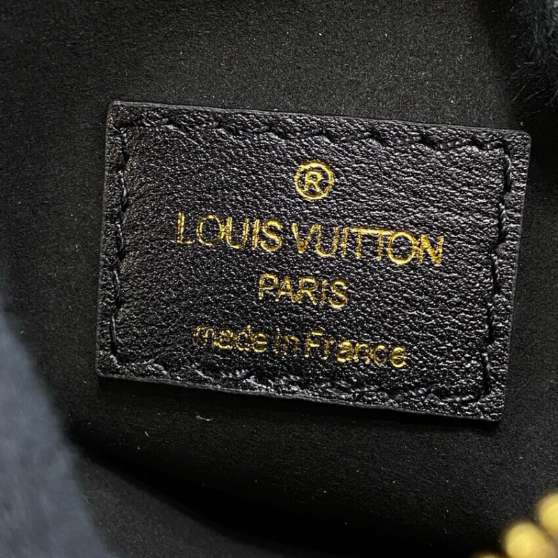 Replica Louis Vuitton Monogram Canvas Flower Tote M43550 Black