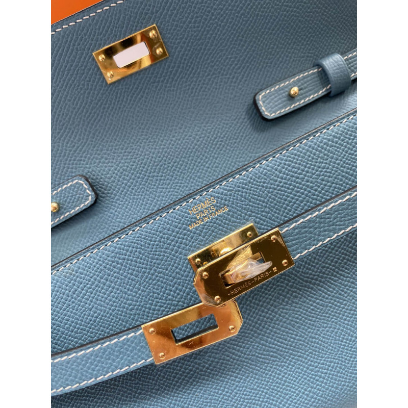 Replica Hermes Kelly Wallet To Go Woc 499041 Blue