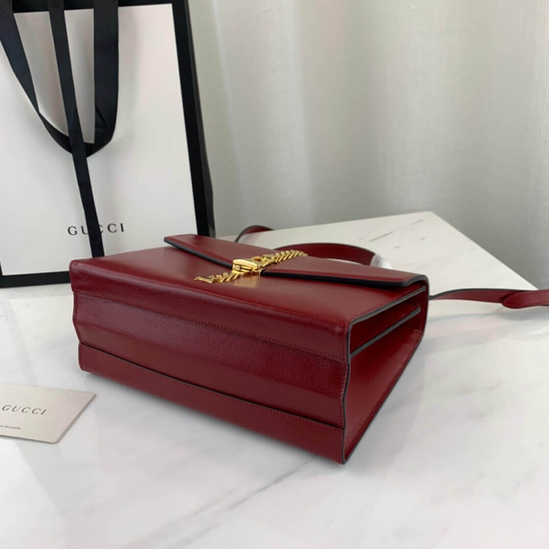 Replica Gucci Sylvie 1969 Small Top Handle Bag 602781