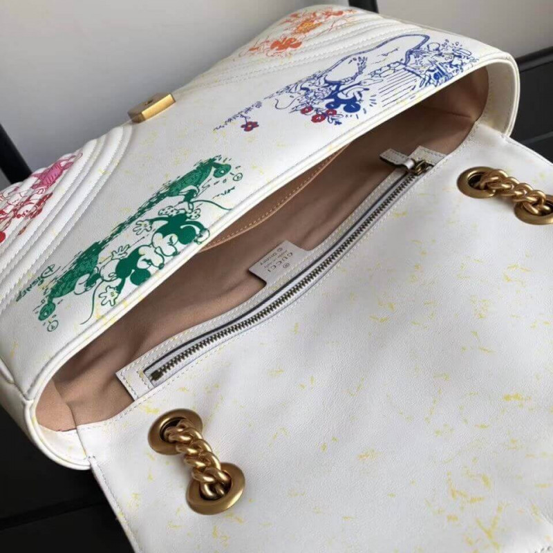Replica Disney X Gucci Gg Marmont Medium Shoulder Bag 443496