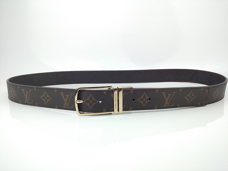 Replica Louis Vuitton Belt L167-80 35Mm Gold