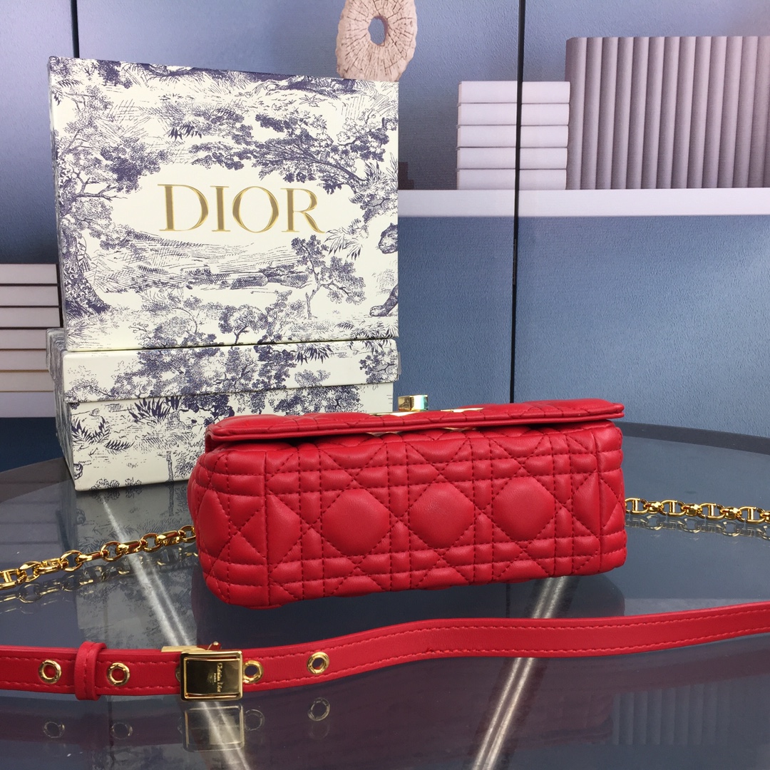 Replica Dior Small Dr Caro Bag Black/Beige