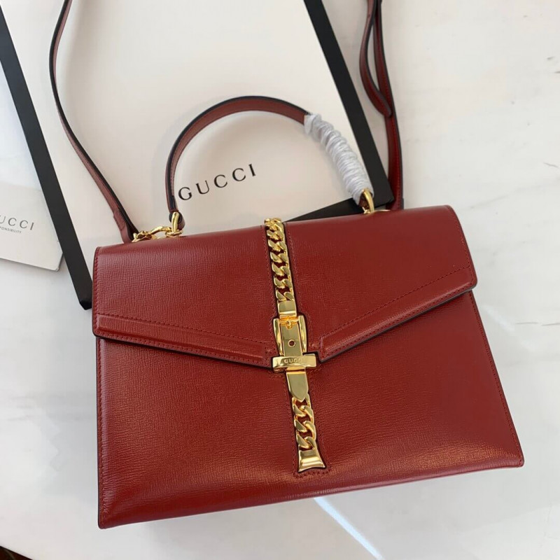 Replica Gucci Sylvie 1969 Small Top Handle Bag 602781