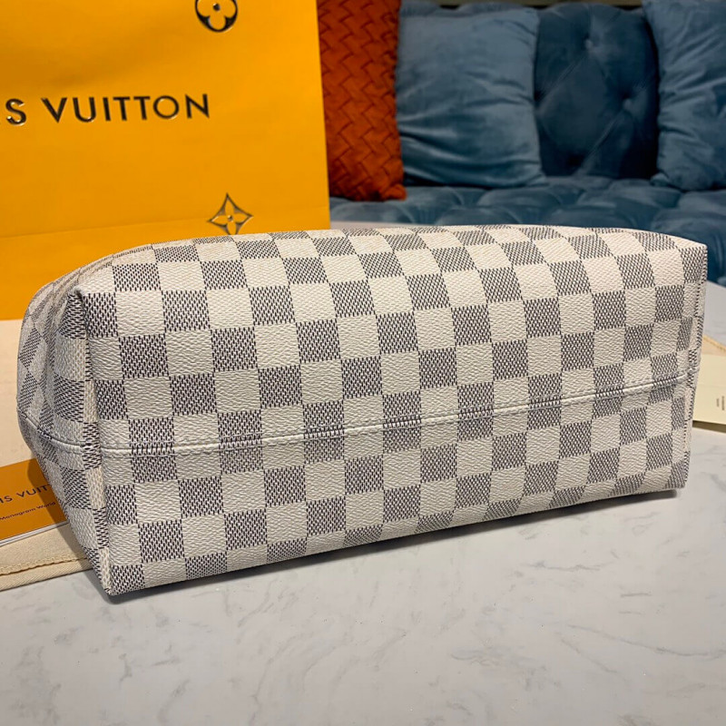 Replica Louis Vuitton Damier Azur Canvas Graceful Pm N42248