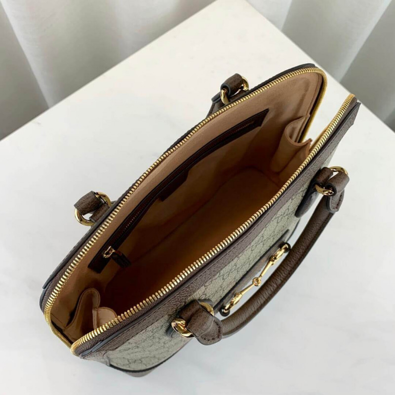 Replica Gucci 1955 Horsebit Medium Top Handle Bag 602206
