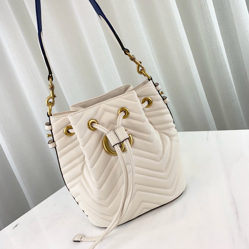 Replica Gucci Gg Marmont Quilted Leather Bucket Bag 476674