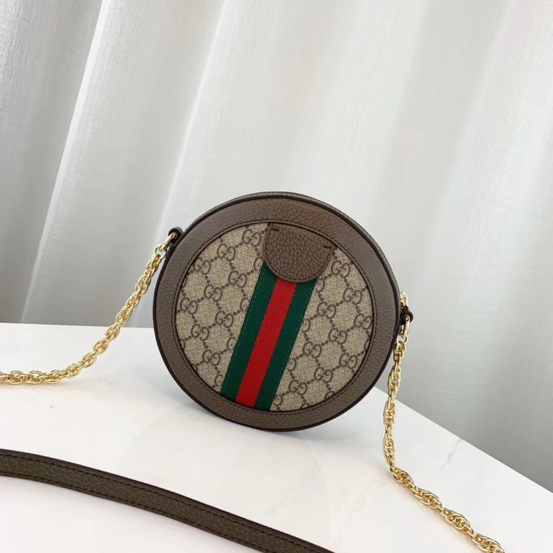 Replica Gucci Ophidia Mini Gg Round Shoulder Bag 550618