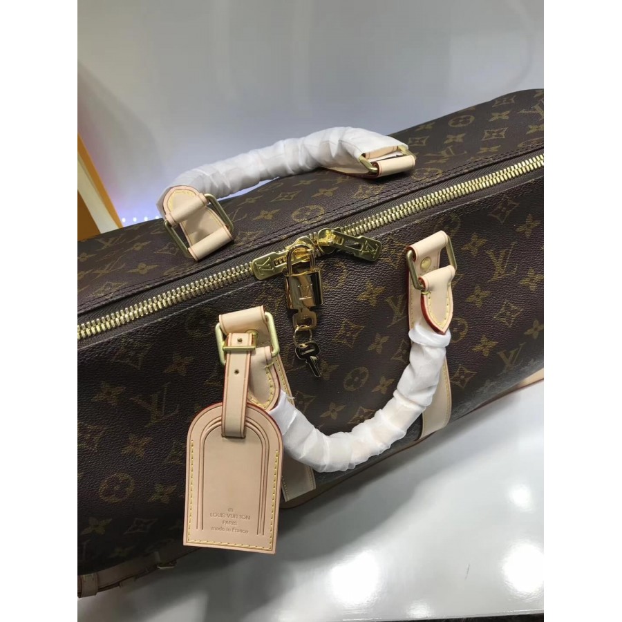 Replica Louis Vuitton Monogram Canvas Keepall Bandouliere 45 M41418