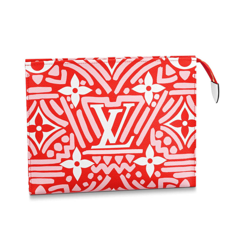 Replica Louis Vuitton Lv Crafty Toiletry Pouch 26 M45476 Red