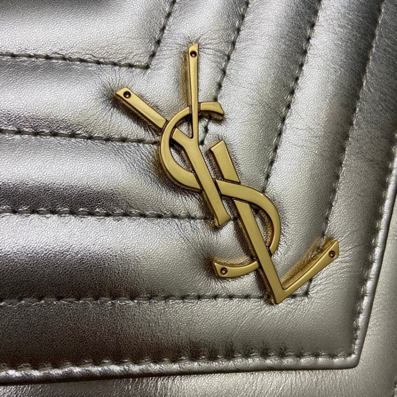 Replica Ysl Saint Laurent Joe Backpack 672609 In Champagne Gold Lambskin