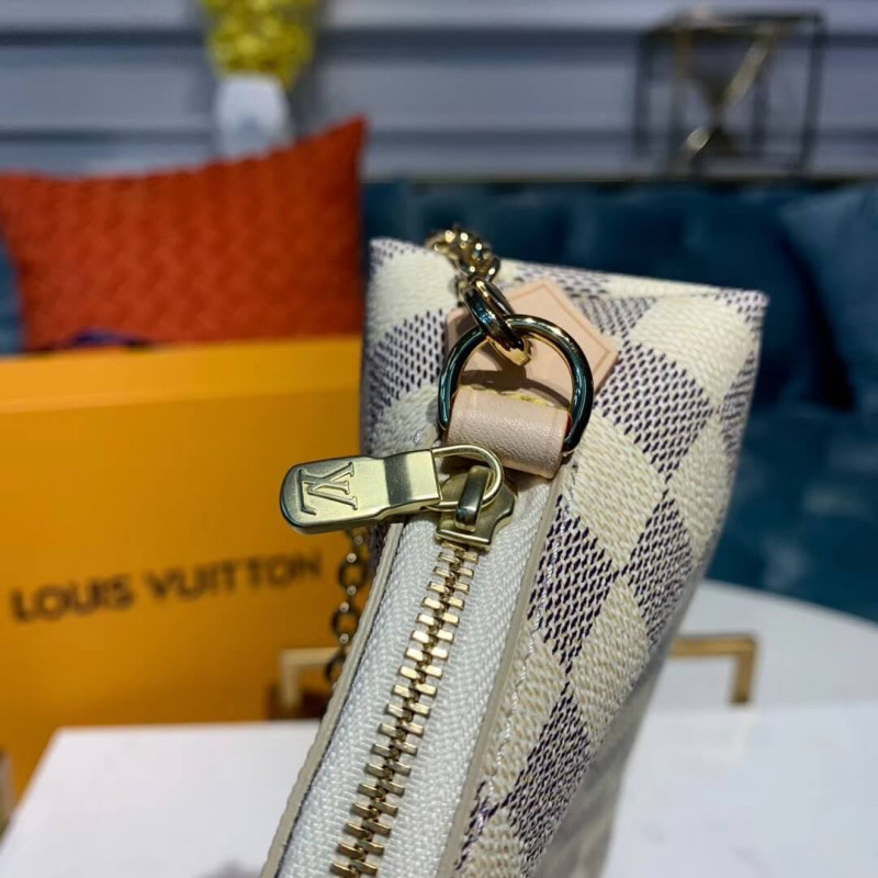 Replica Louis Vuitton Damier Azur Cosmetic Pouch Gm M47353