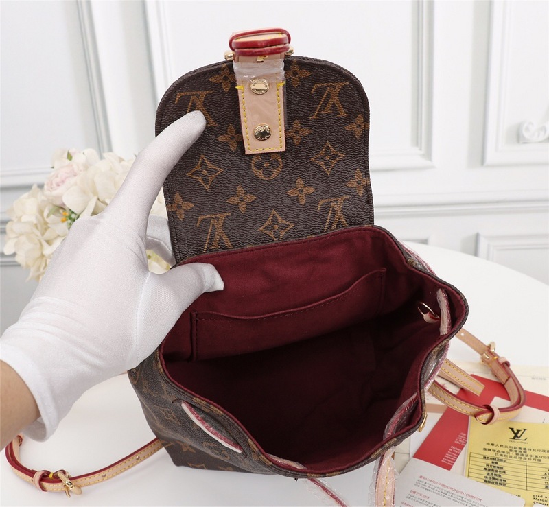 Replica Louis Vuitton Sperone Bb N44026 Black/White