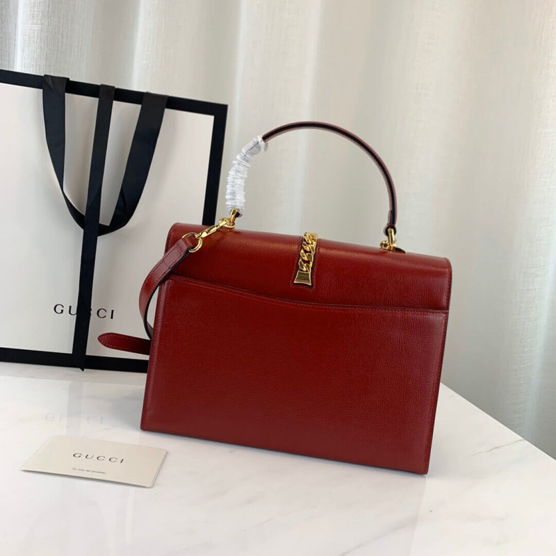 Replica Gucci Sylvie 1969 Small Top Handle Bag 602781