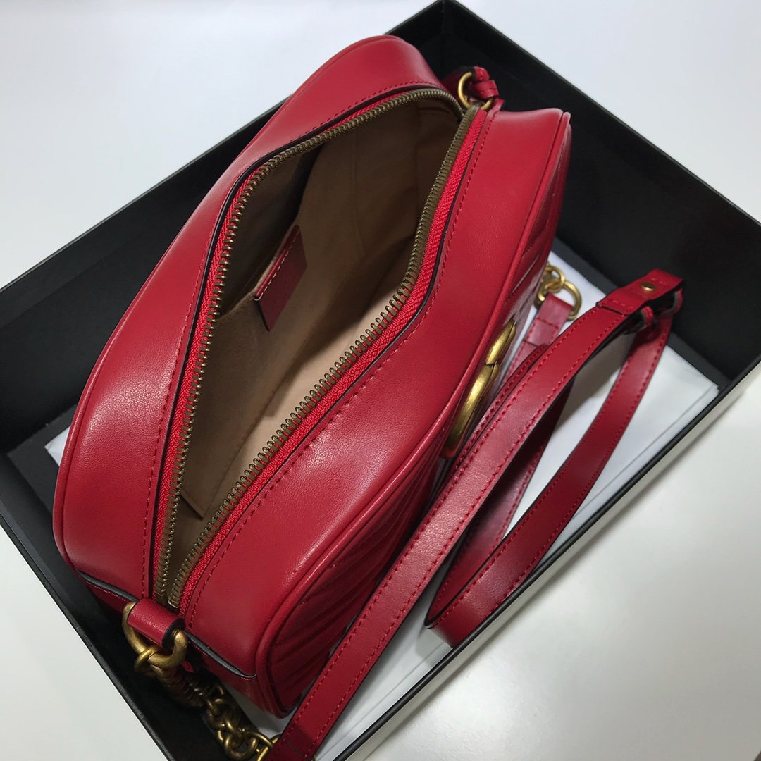 Replica Gucci Marmont Small Matelasse Shoulder Bag 447632