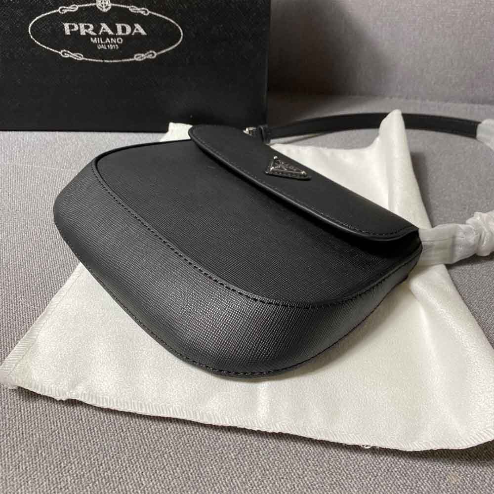 Replica Prada Saffiano Leather Mini Pouch