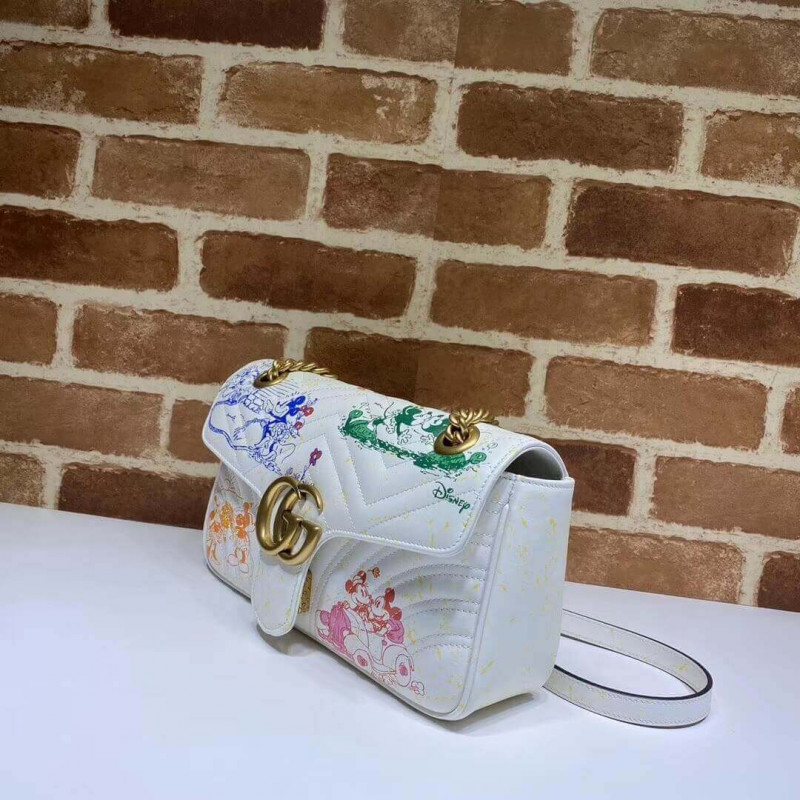 Replica Disney X Gucci Gg Marmont Small Shoulder Bag 443497