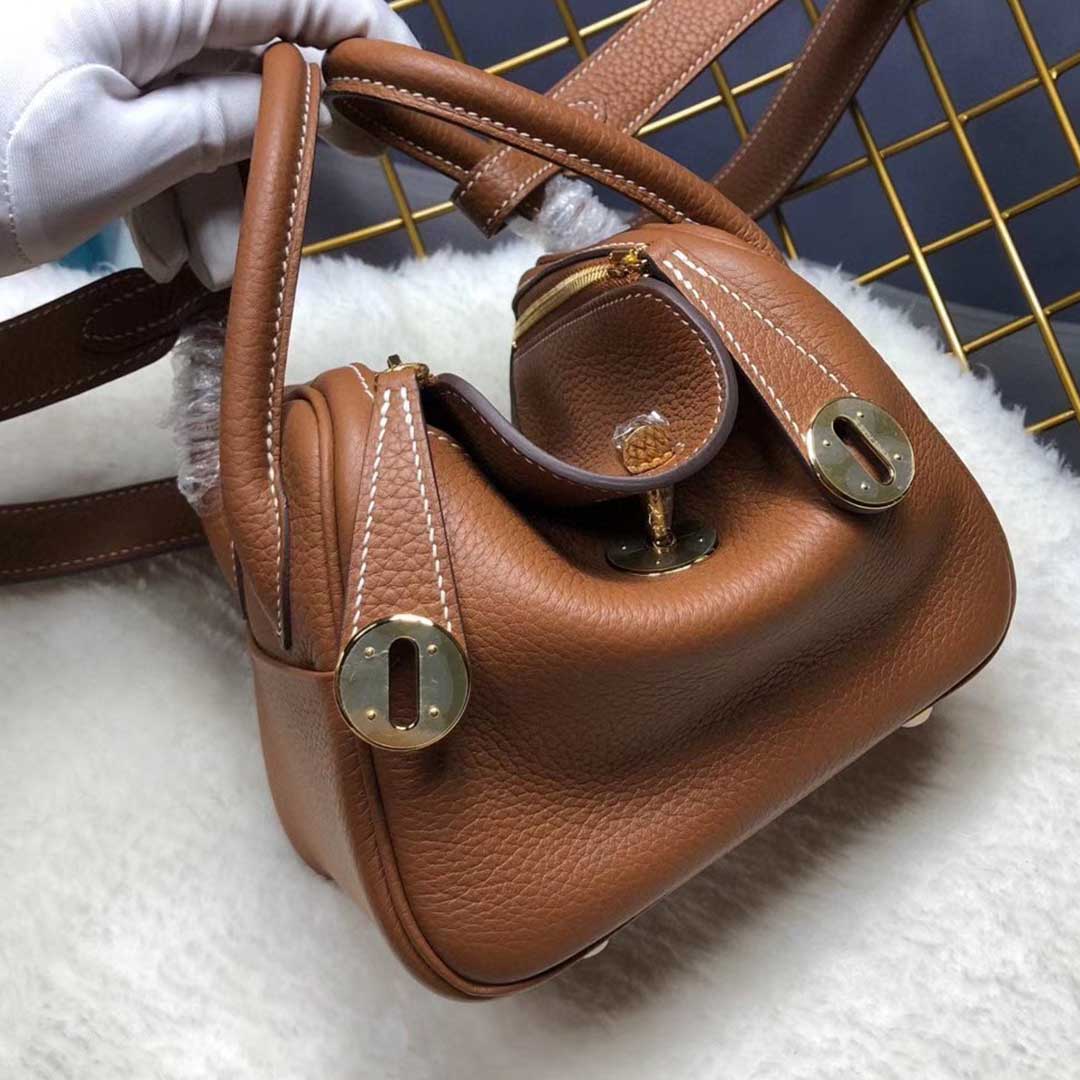 Replica Hermes Aaa-Lindy Mini Bag H079086Ck37 Black/Red/Grey