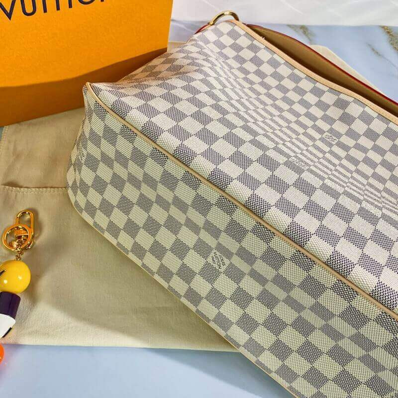 Replica Louis Vuitton Damier Azur Canvas Delightful Mm N41448