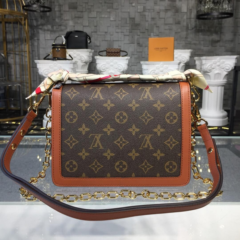 Replica Louis Vuitton Monogram Reverse Canvas Dauphine M43565