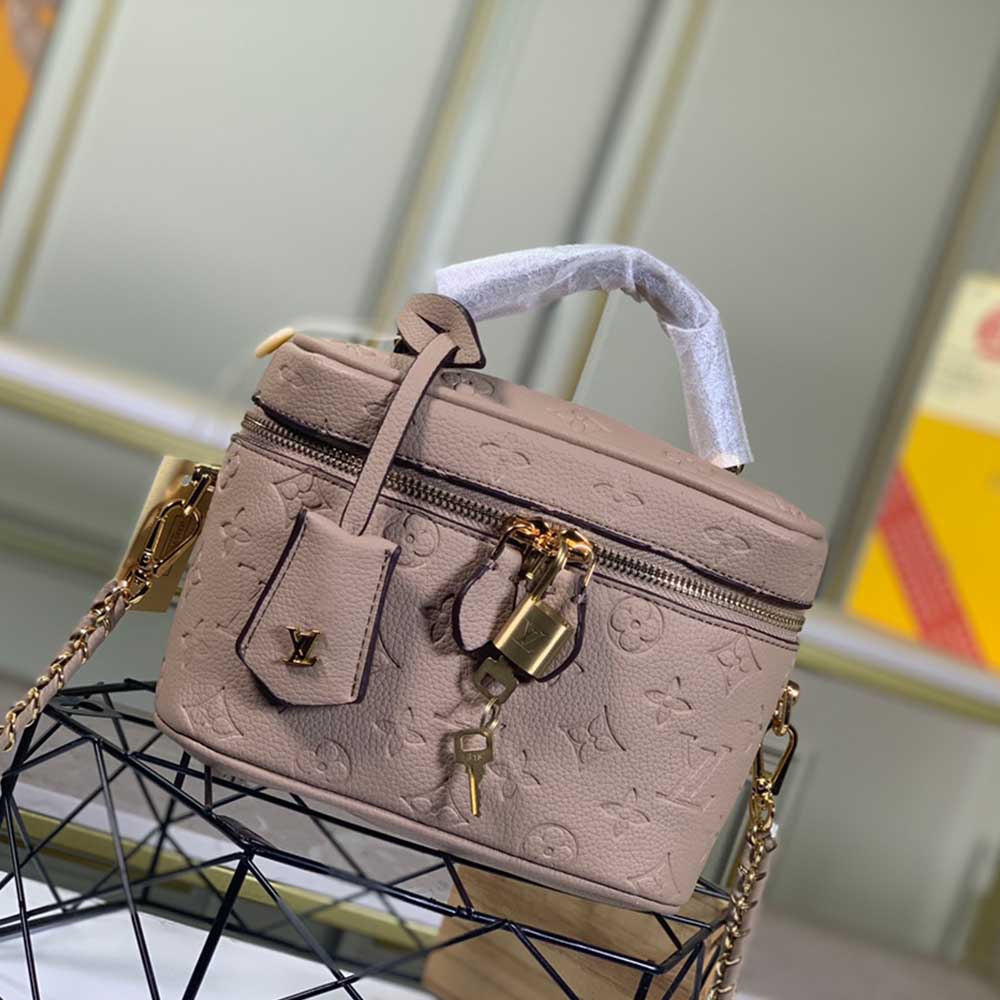 Replica Louis Vuitton Vanity Pm M45599 Cream/Black/Grey