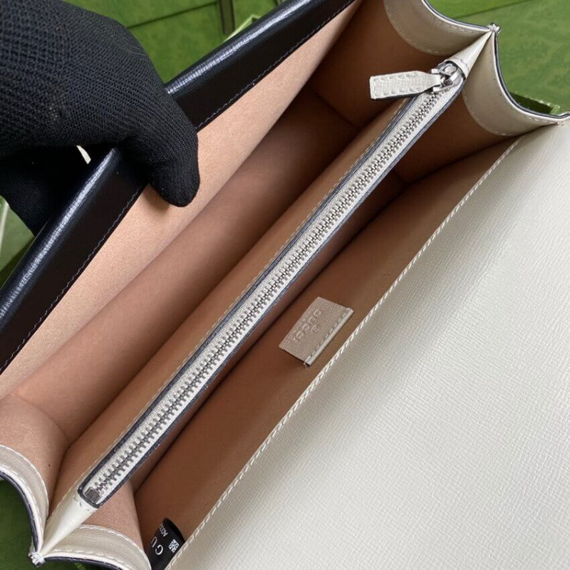 Replica Gucci Dionysus Small Shoulder Bag 400249 Orange White Leather